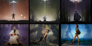 artwork star wars trilogie asimov fondazione lucas