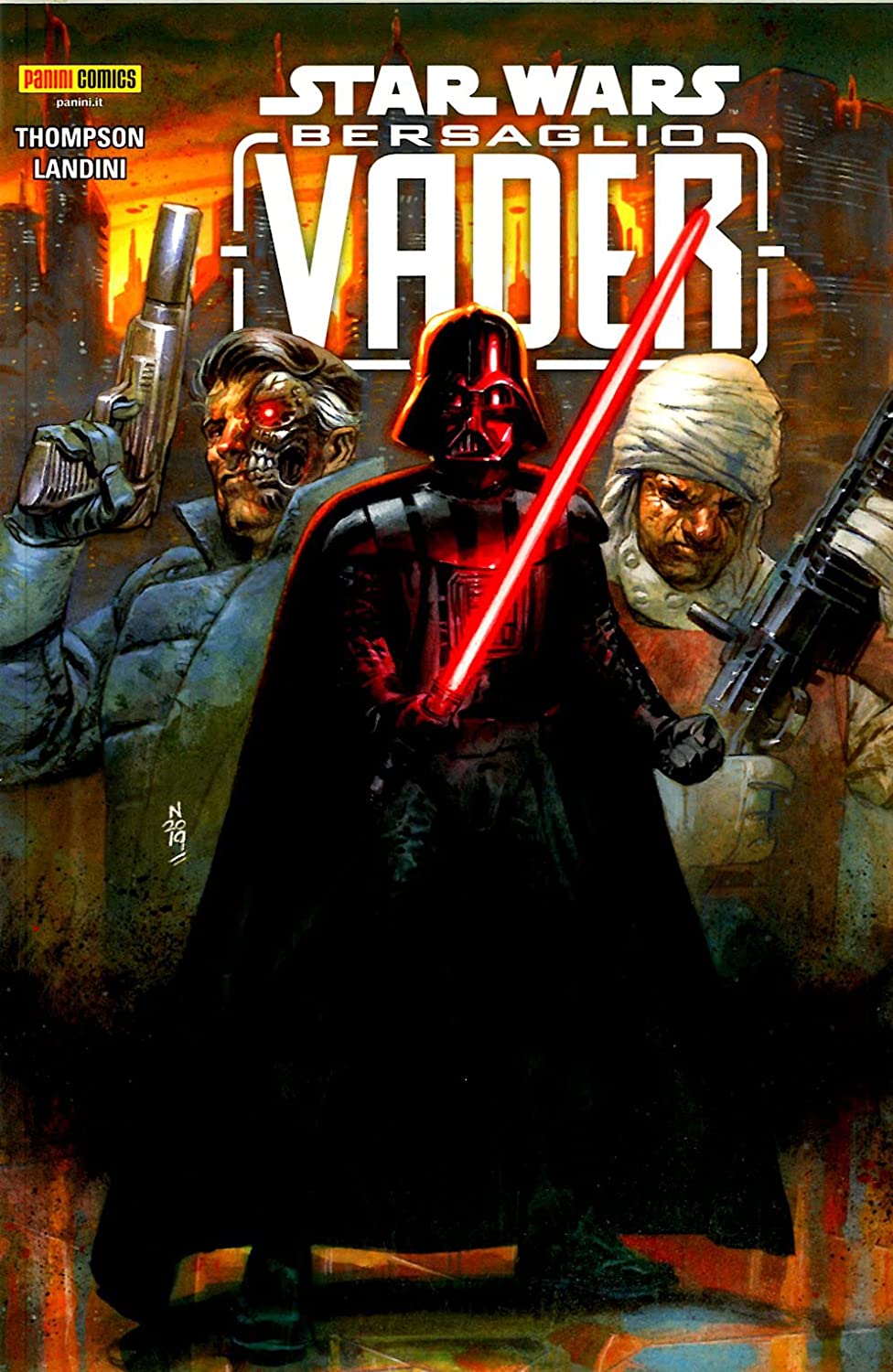 bersaglio vader fumetto