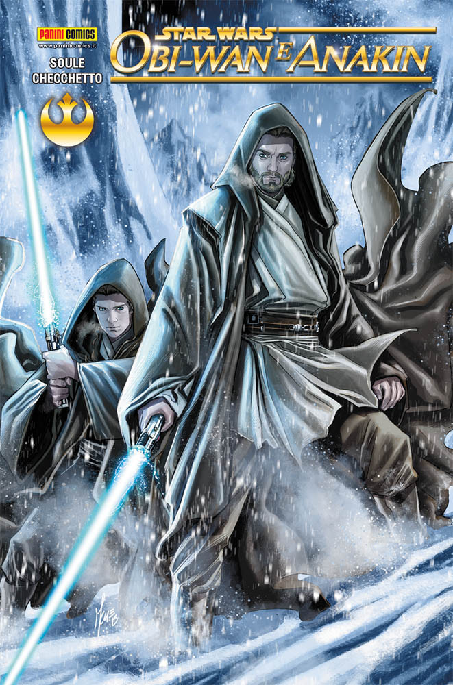 fumetto obi-wan e anakin