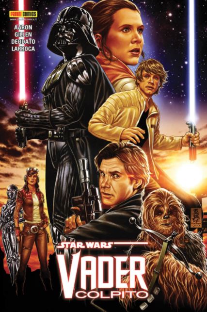 vader colpito fumetto timeline