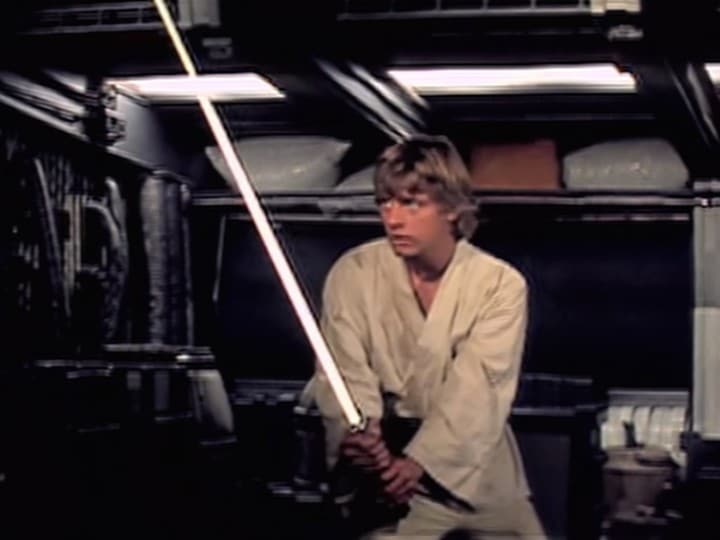 Una primissima spada laser
