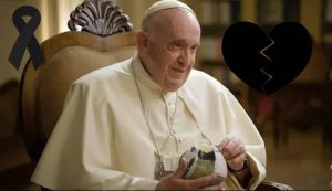 Papa Francesco lutto