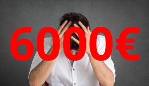 6000 euro