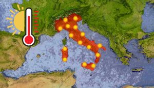 Meteo impazzito caldo torrido