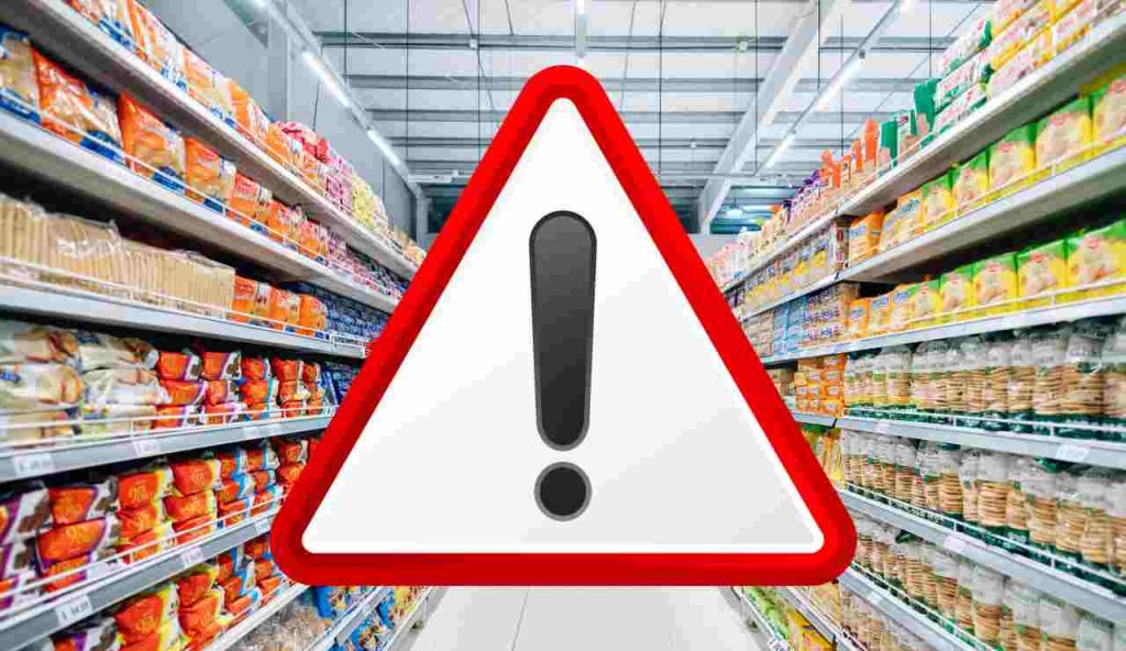 Allarme supermercato