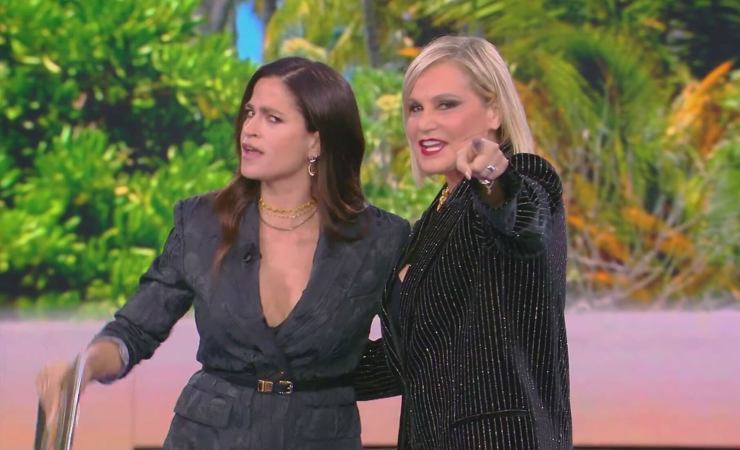 Simona Ventura e Veronica Gentili