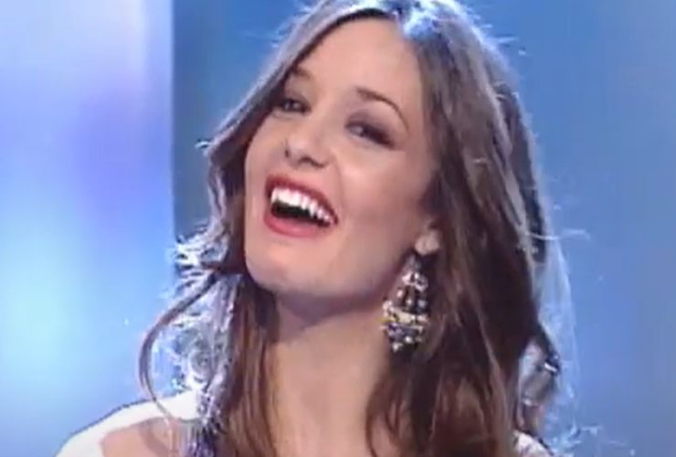 Alessia Fabiani giovane