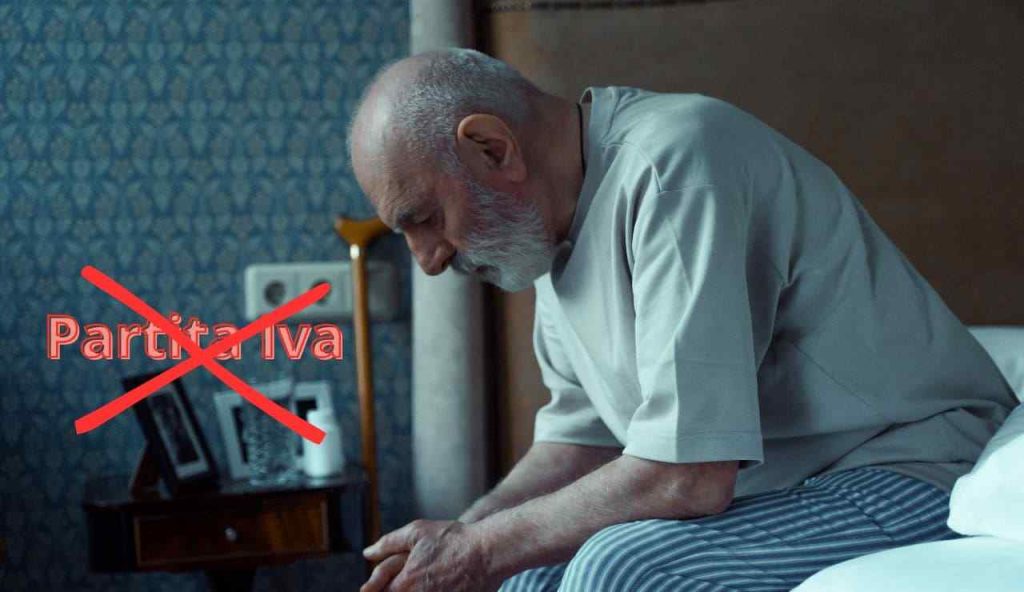 Anziano senza partita Iva