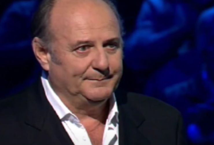 Gerry Scotti triste