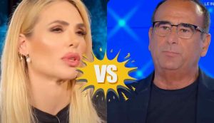 Ilary Blasi contro Carlo Conti