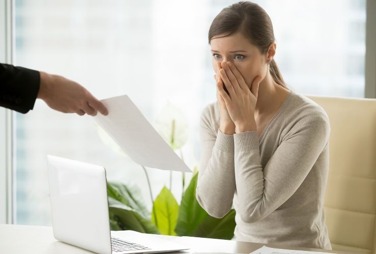 Lettera di licenziamento