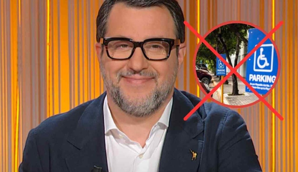 No parcheggio disabili