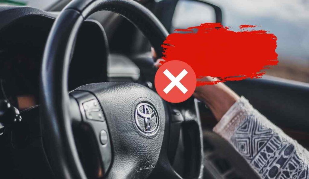 Senza rosso multa