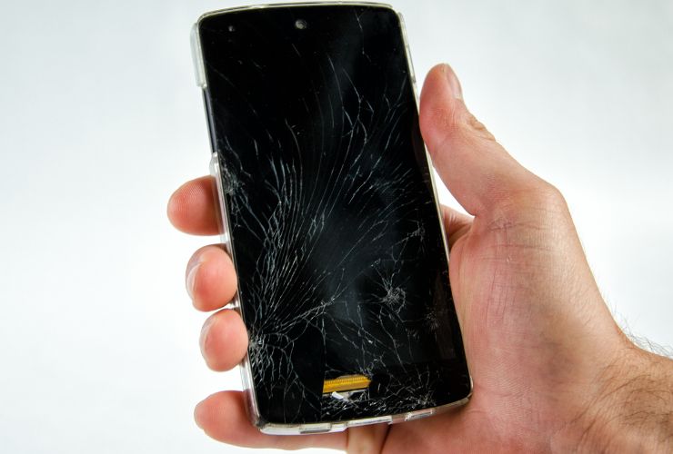 Smartphone rotto