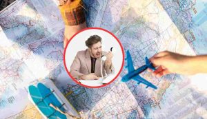 Uomo arrabbiato viaggi