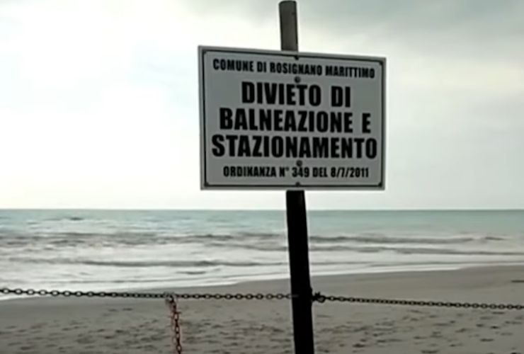 Divieto di balneazione