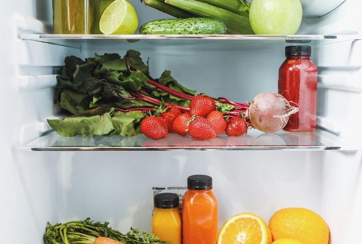 Frutta nel frigo