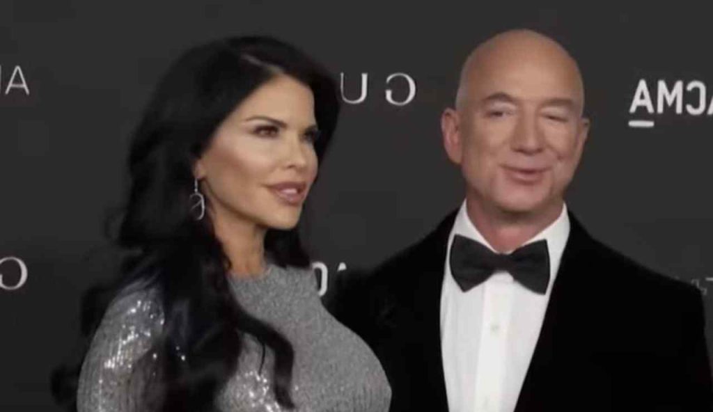 Jeff Bezos e la moglie