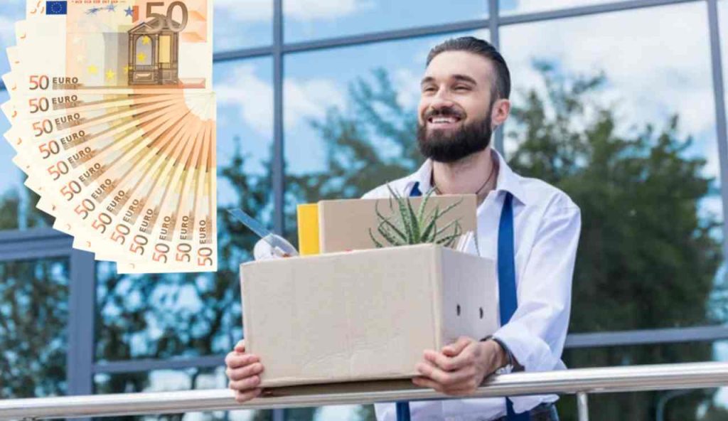 Uomo felice senza lavoro (Depositphotos foto) - www.insolenzadir2d2.it