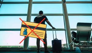 Blocco aeroporto documento