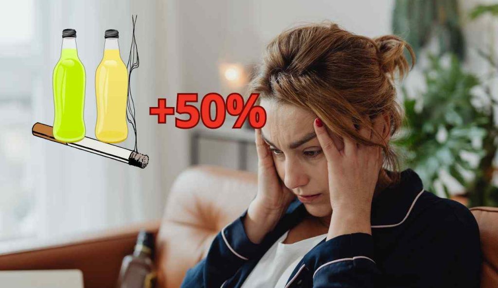 Costo alto sigarette e zuccheri
