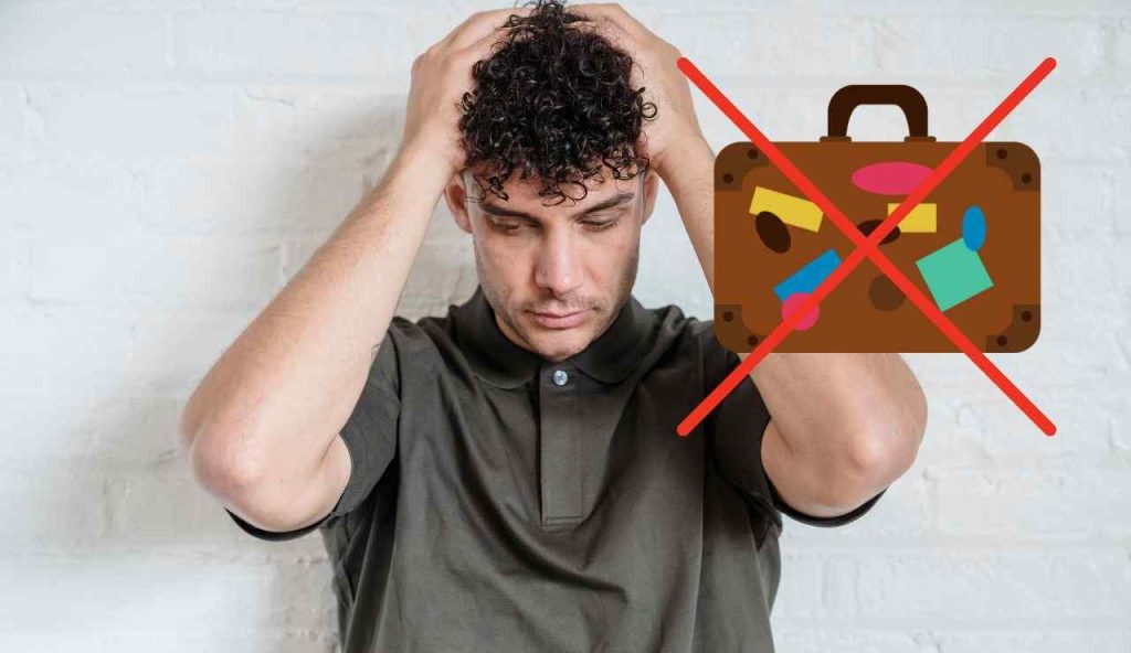 Uomo triste senza lavoro