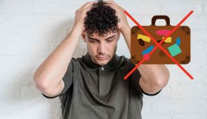 Uomo triste senza lavoro