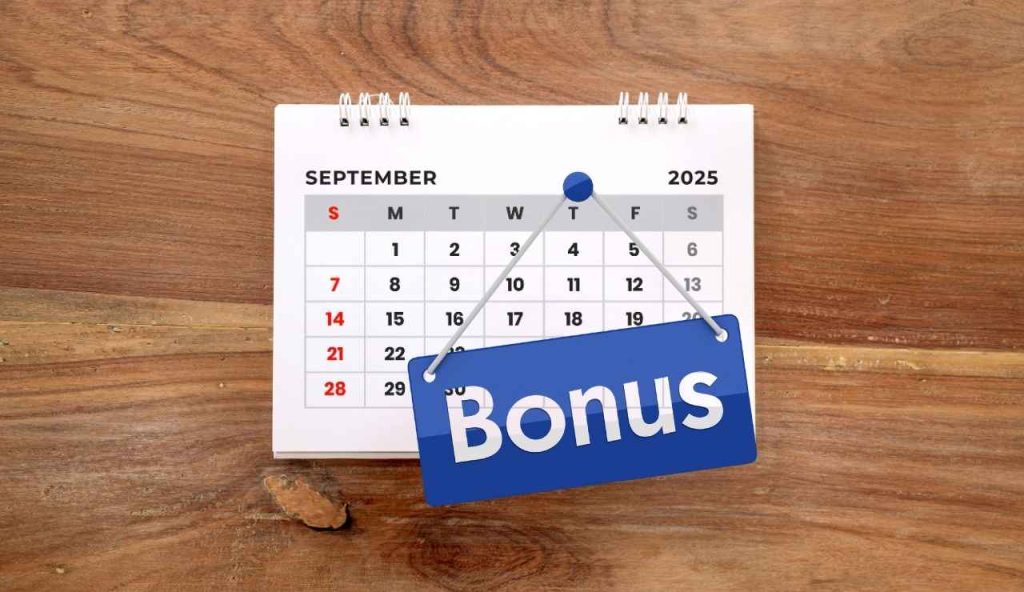 Bonus settembre