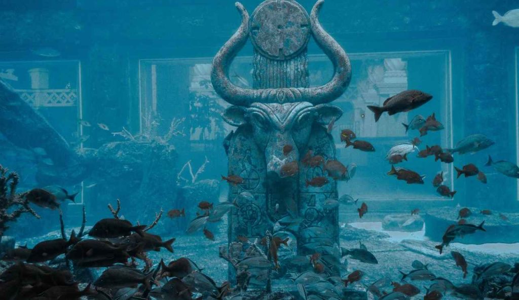 Atlantide fondale