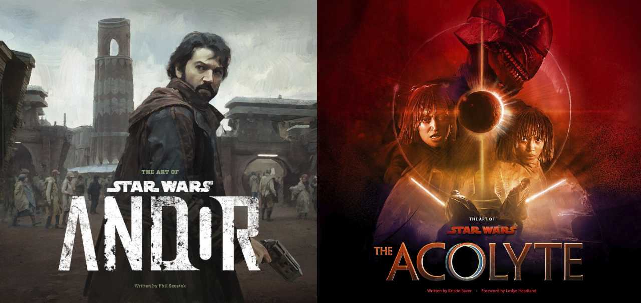 Copertine di The Art of Andor e The Acolyte (starwars.com foto) - www.insolenzadir2d2.it