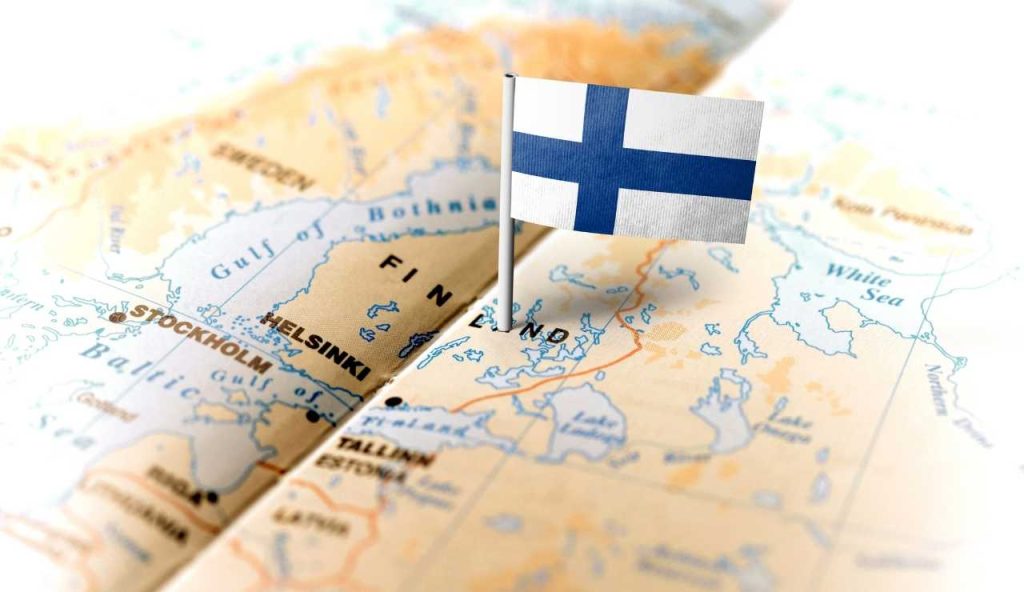 Finlandia mappa
