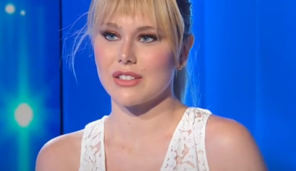 Jasmine Carrisi (Rai - youtube screenshot) - www.insolenzadir2d2.it
