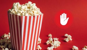 Pop corn vietato
