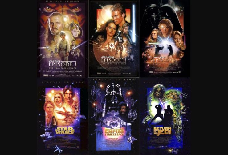 Poster di Star Wars di Drew Struzan (Reddit foto) - www.insolenzadir2d2.it