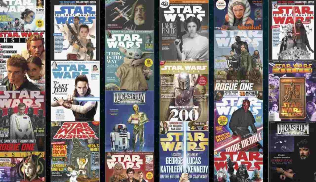Copertine di Star Wars Insider (starwars.com foto) - www.insolenzadir2d2.it
