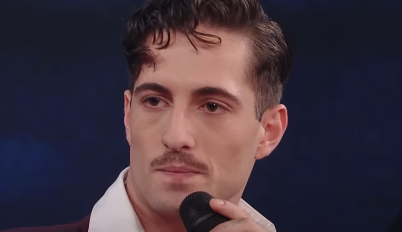 Damiano David (NOVE - youtube screenshot) - www.insolenzadir2d2.it